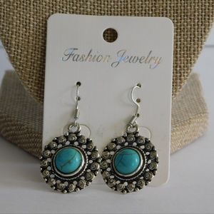 Fashion Jewelry Tibetan Silver Vintage Turquoise